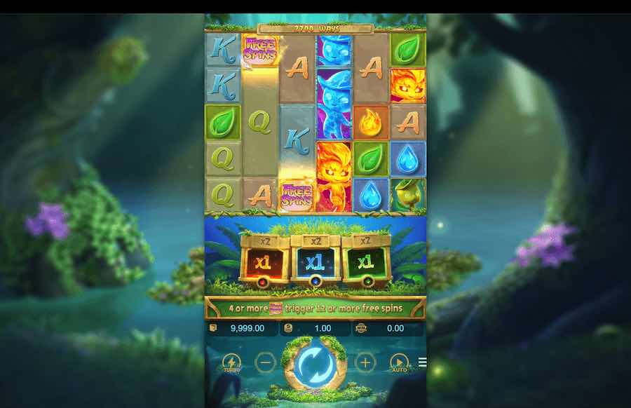 พื้นฐาน เกมสล็อต Mystical Spirits Slot