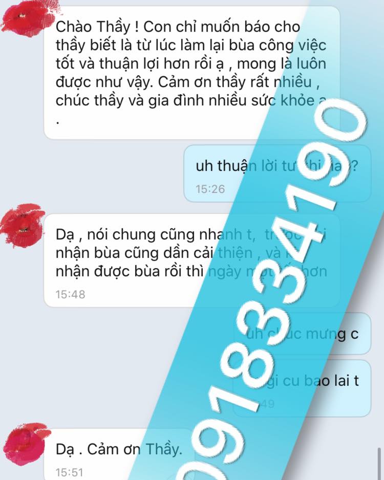 Bùa may mắn trong công việc 