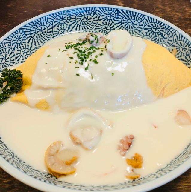 おくらはうすのオムライス