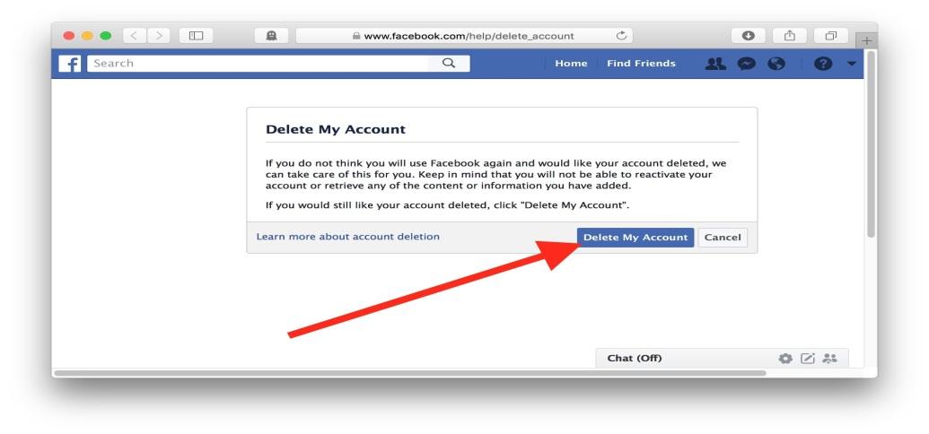 How to Delete Facebook Account | Techniq World