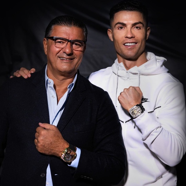 The world's only special edition watch for Ronaldo from Jacob and Co.