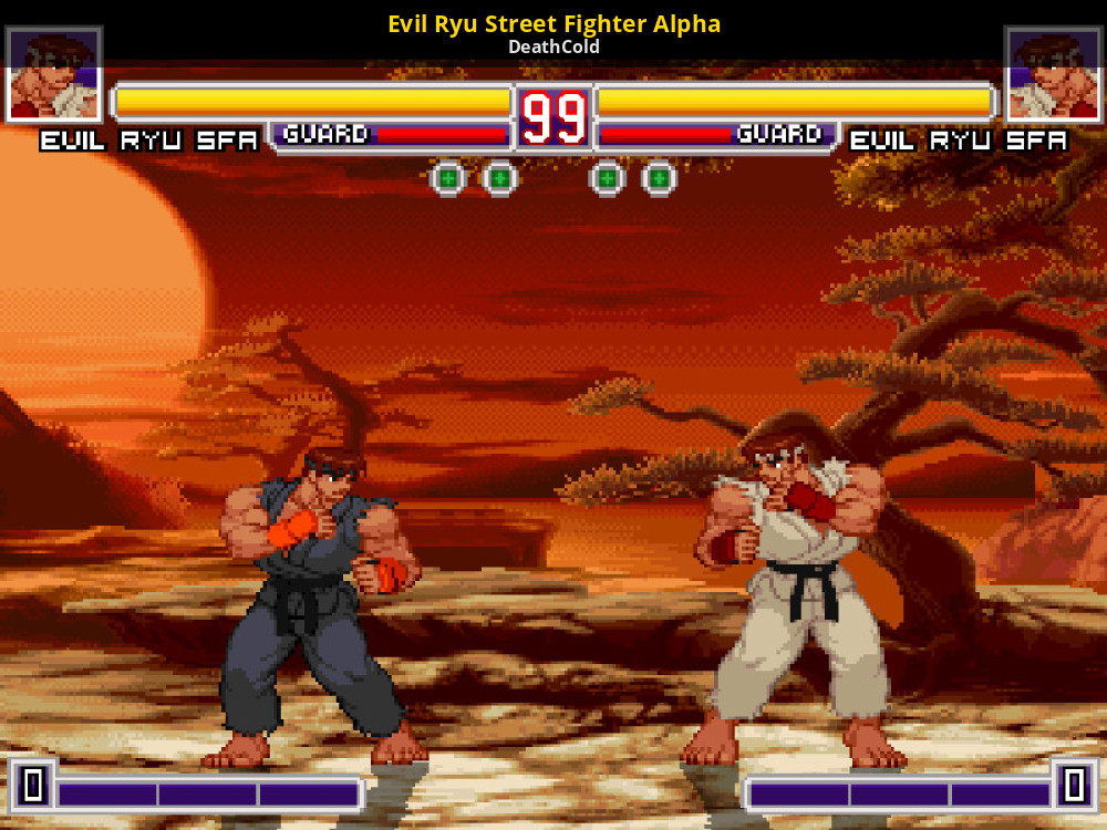Ryu Street Fighter Alpha