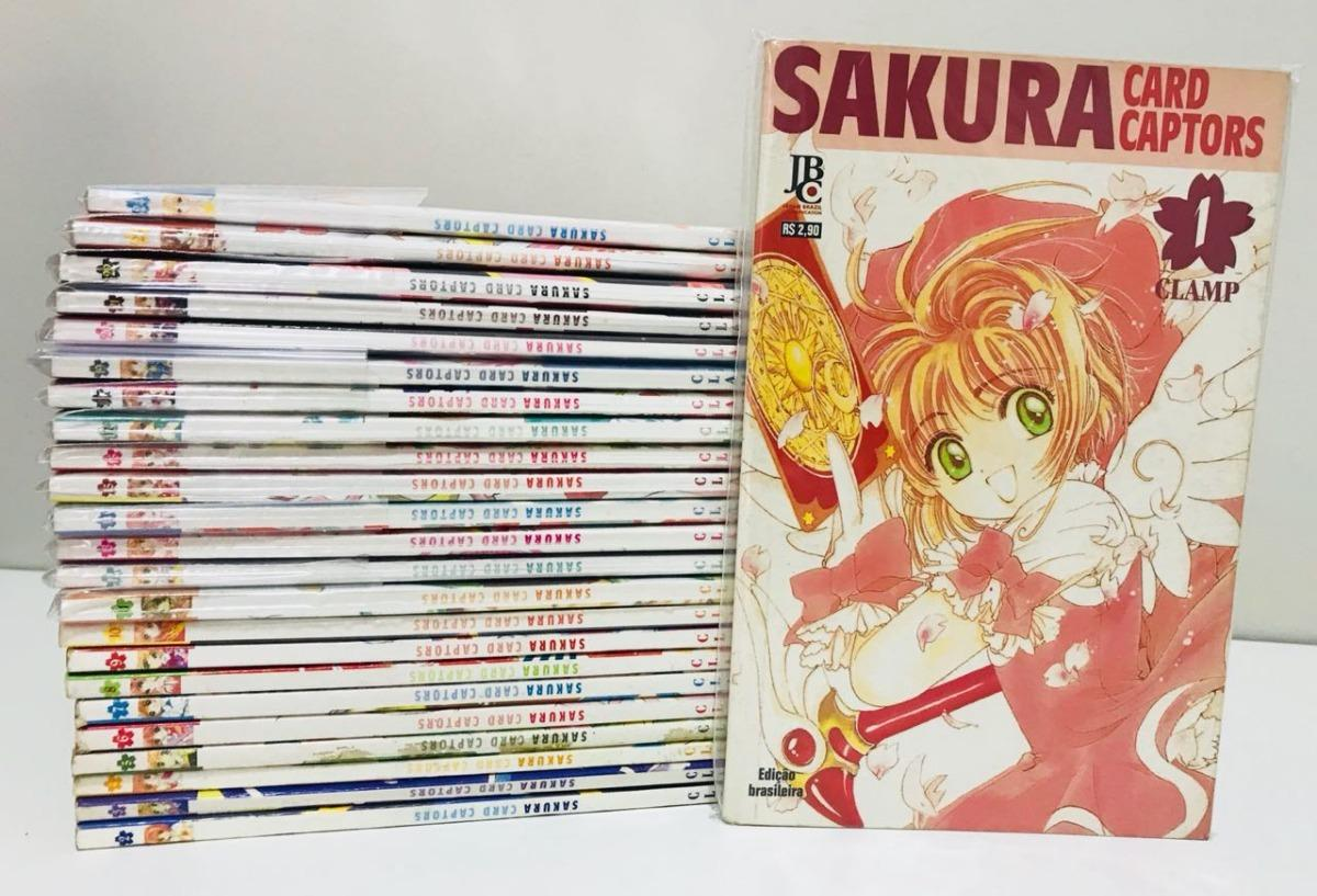 Coleção Mangá Sakura Card Captors 1 Ao 24 Meio Tanko Complet - R ...