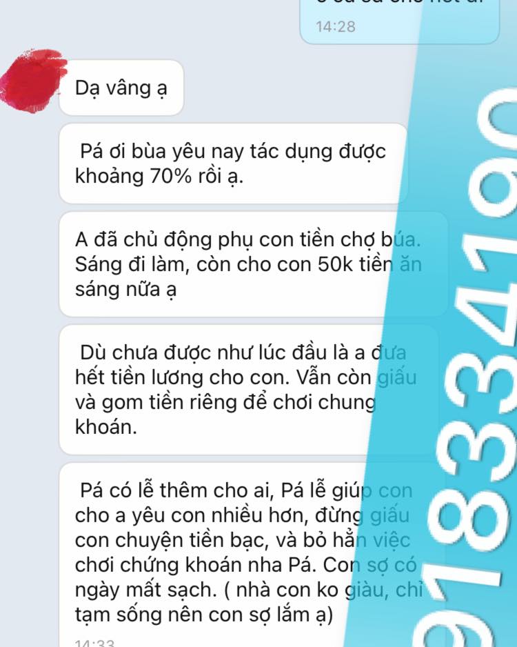 câu thần chú bùa yêu