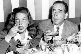 Lauren Bacall and Humphrey Bogart in New York City
