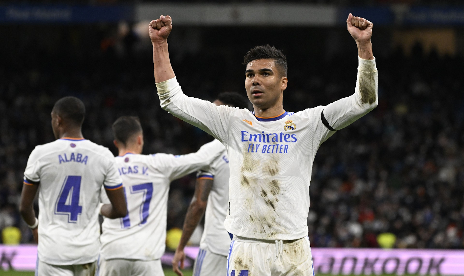 Casemiro’s strike helped Real Madrid move 12 points clear at the top 