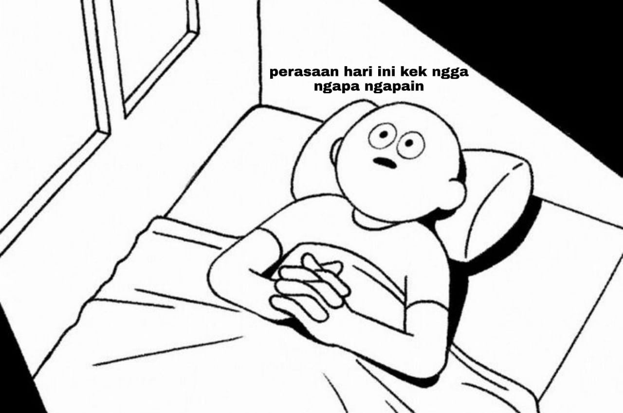 Gambar Meme Kesepian