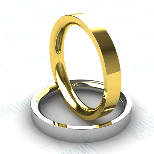 Ir a Modelo Confort Diamantísimo: sus alianzas de boda