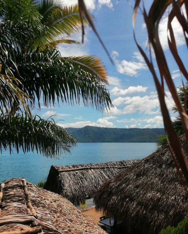 View of Apoyo Lagoon from Paradiso Nicaragua
