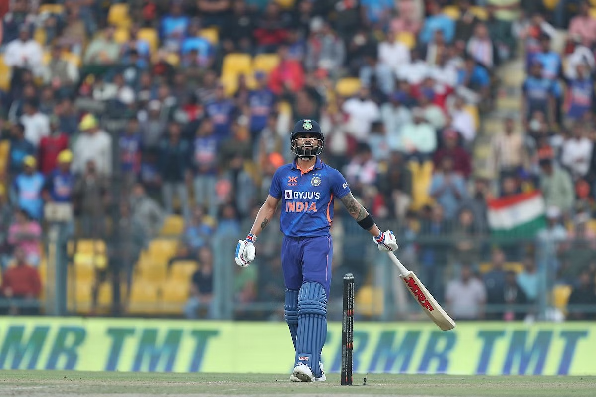 Virat Kohli struck his 73rd international century in the first ODI