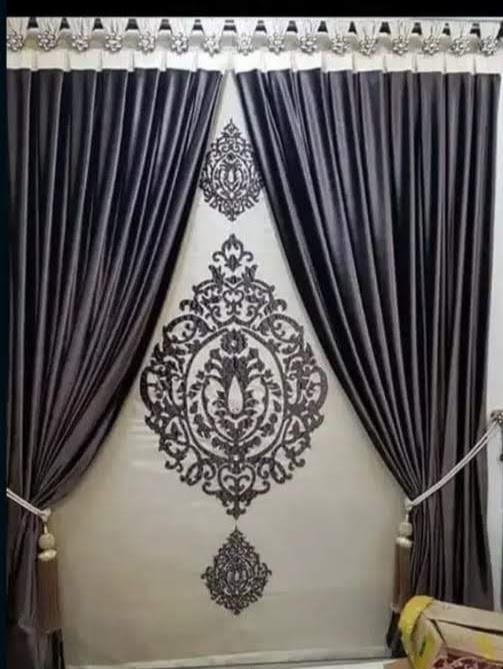 silk curtain for living room