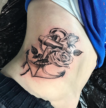 Anchor And Roses 