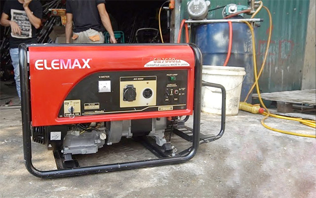 Sử dụng máy phát điện Elemax SH7600EX đúng cách