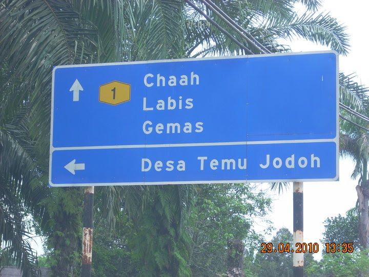 Desa Temu Jodoh. Chaah, Segamat. Johor.