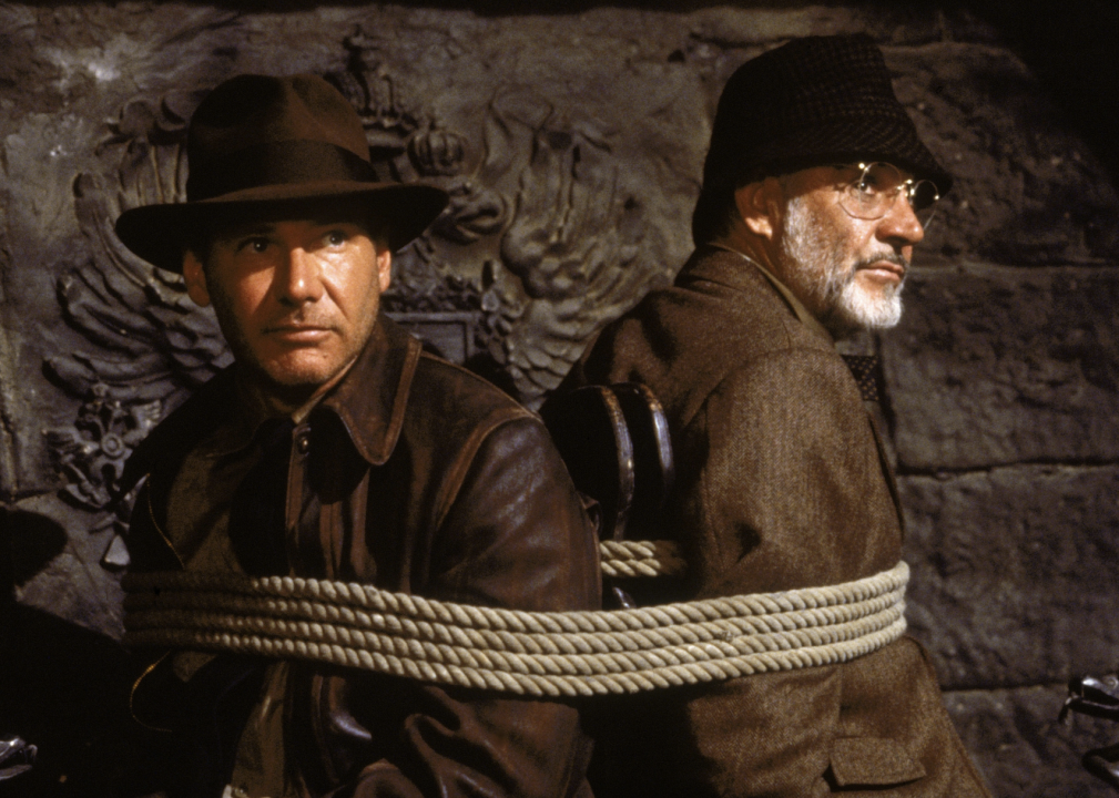 Sean Connery and Harrison Ford in "Indiana Jones and the Last Crusade"