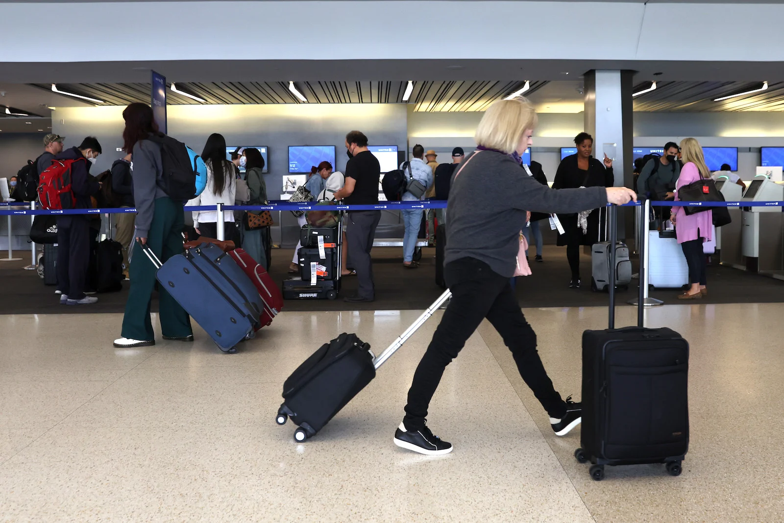 Air france checked online baggage