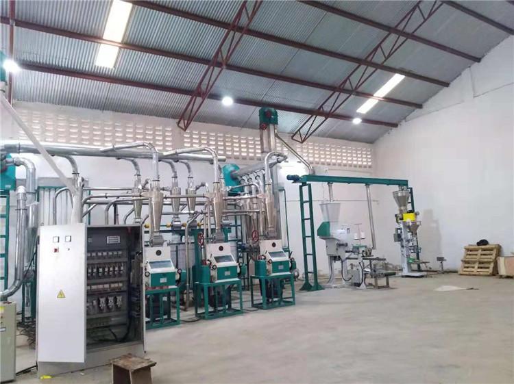 30tpd maize mill running in Arusha Tanzania