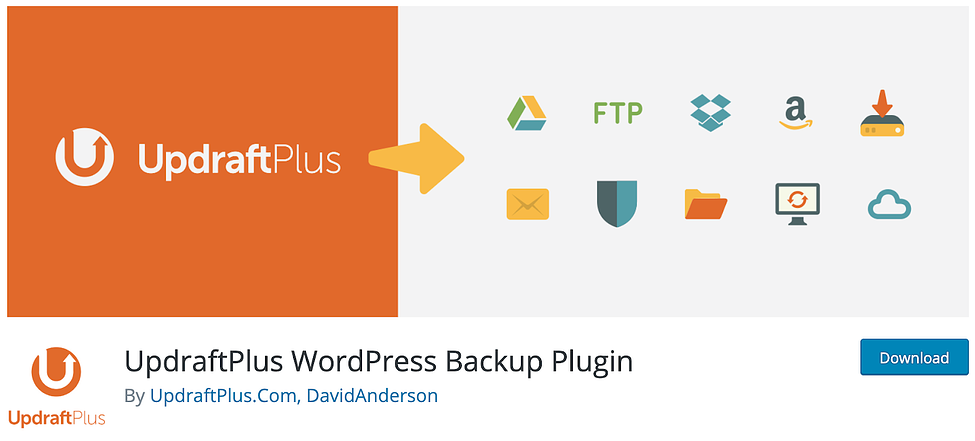 WordPress Plugins: UpDraftPlus Logo