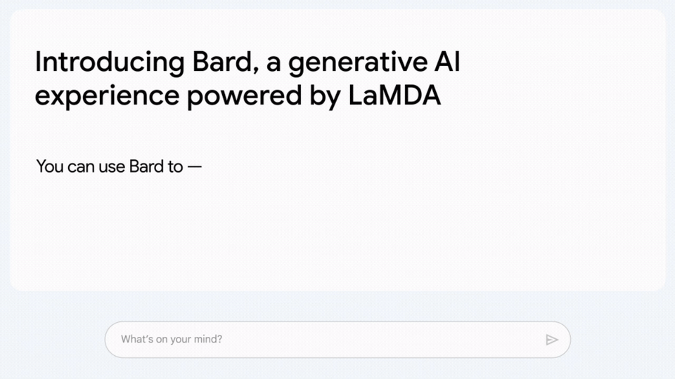 Bard, IA conversacional de Google