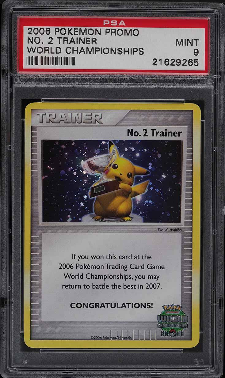 World Championships Pokémon Promo No. 2 Trainer: $110,100