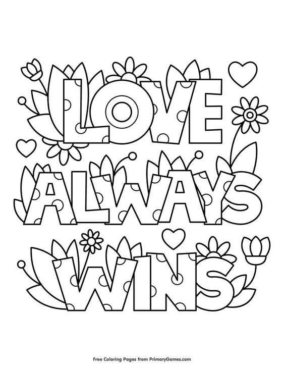 34 Free Printable Valentine's Day Coloring Pages for Adults