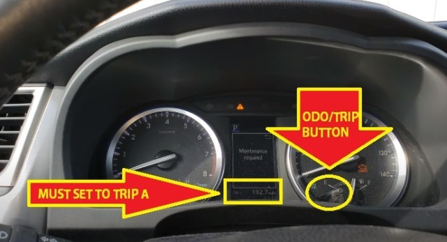 2013-2020 Toyota Highlander Maintenance Required Reset