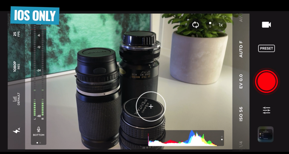 This iOS only camera app is perfect for filming with iPhone or iPad 