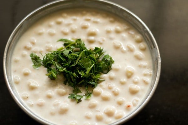 add mint leaves to boondi raita