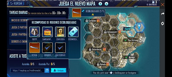 Primeras impresiones del nuevo mapa Alpes de Free Fire