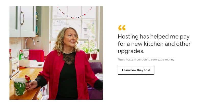 Airbnb - share hosting experience 