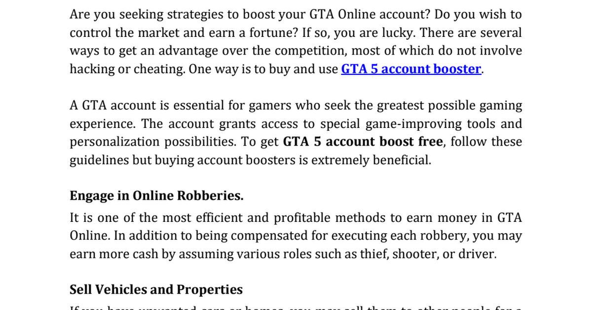 Get GTA Account Booster To Boost Your GTA Account.pdf