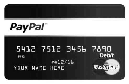 PayPal Prepaid MasterCard