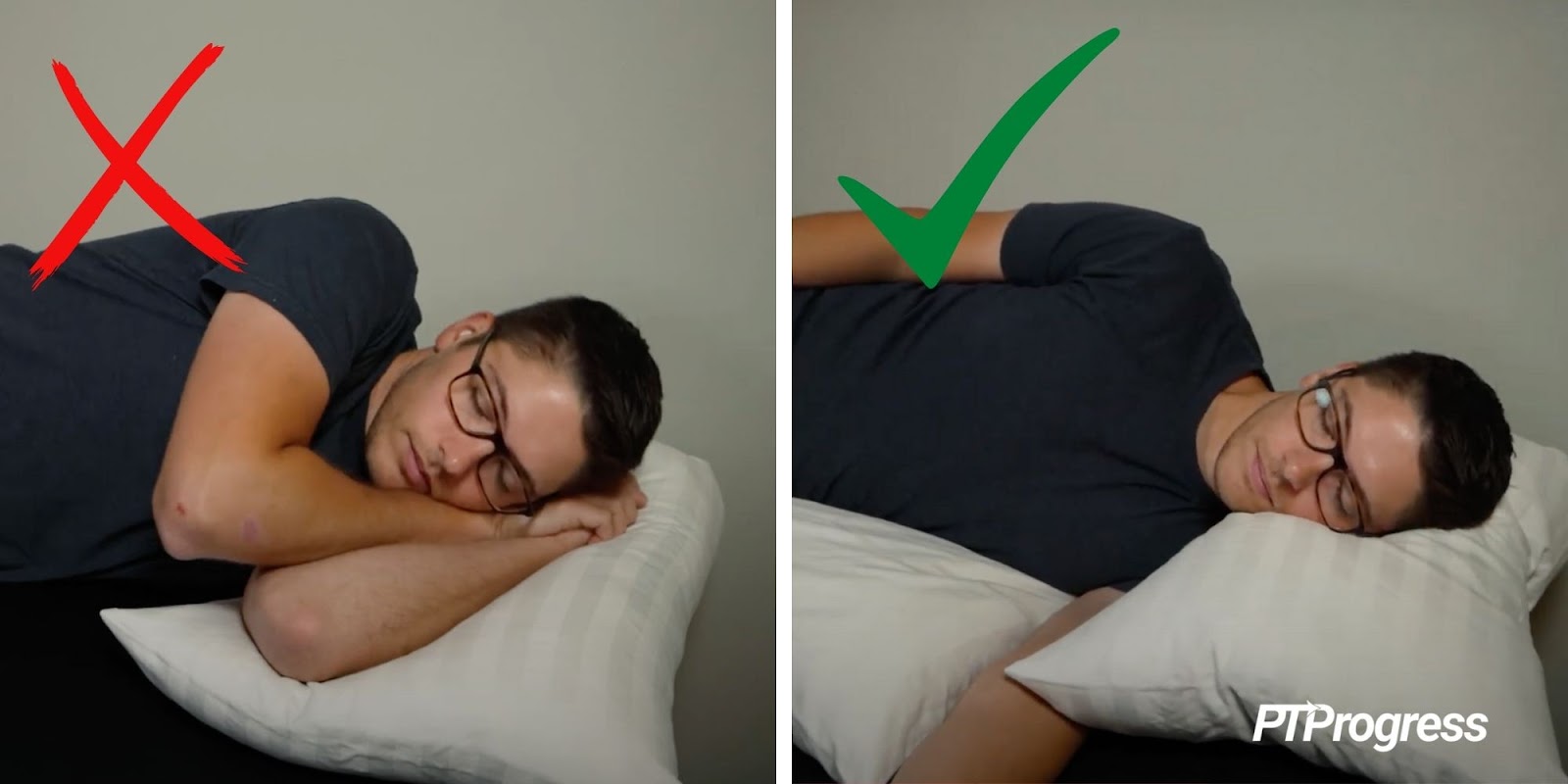 shoulder pain sleeping positions