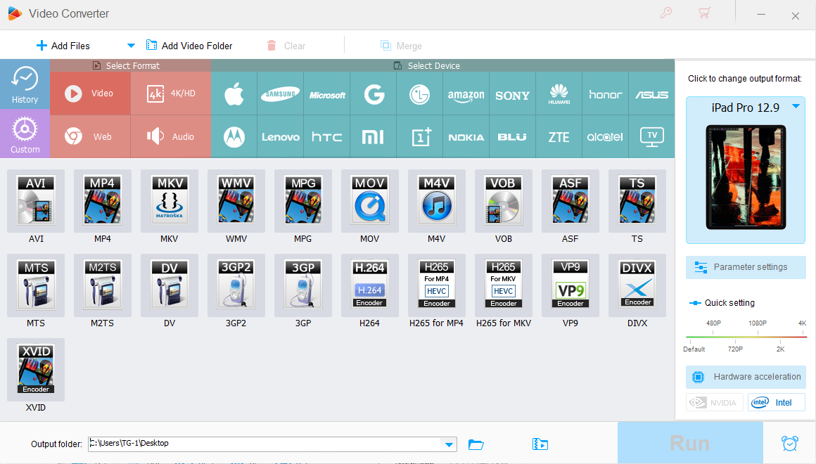 WonderFox HD Video Converter dashboard