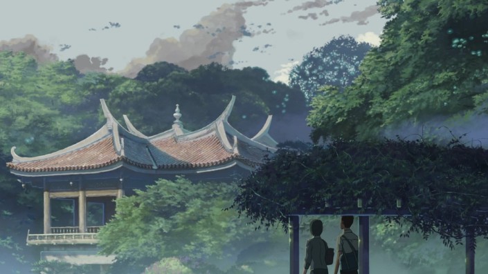 The Taiwan Pavilion in the anime