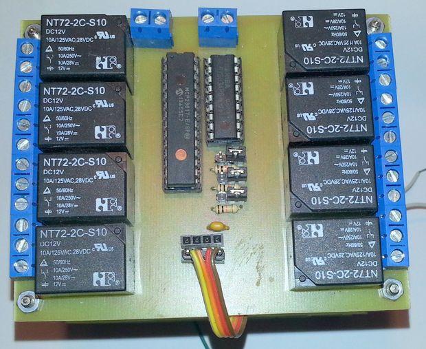 Connecting the I2C Relay Board