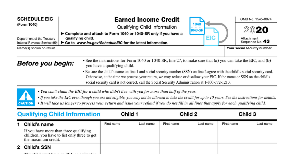 Sample 1040 Schedule EIC 2020.pdf