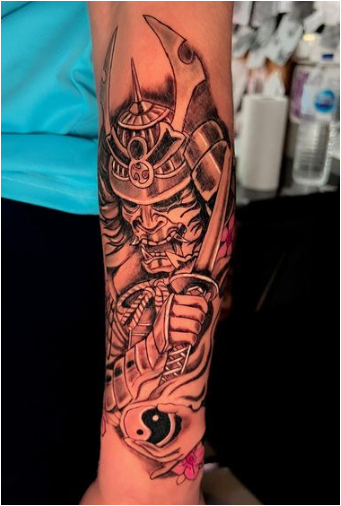 Evil Samurai Tattoo