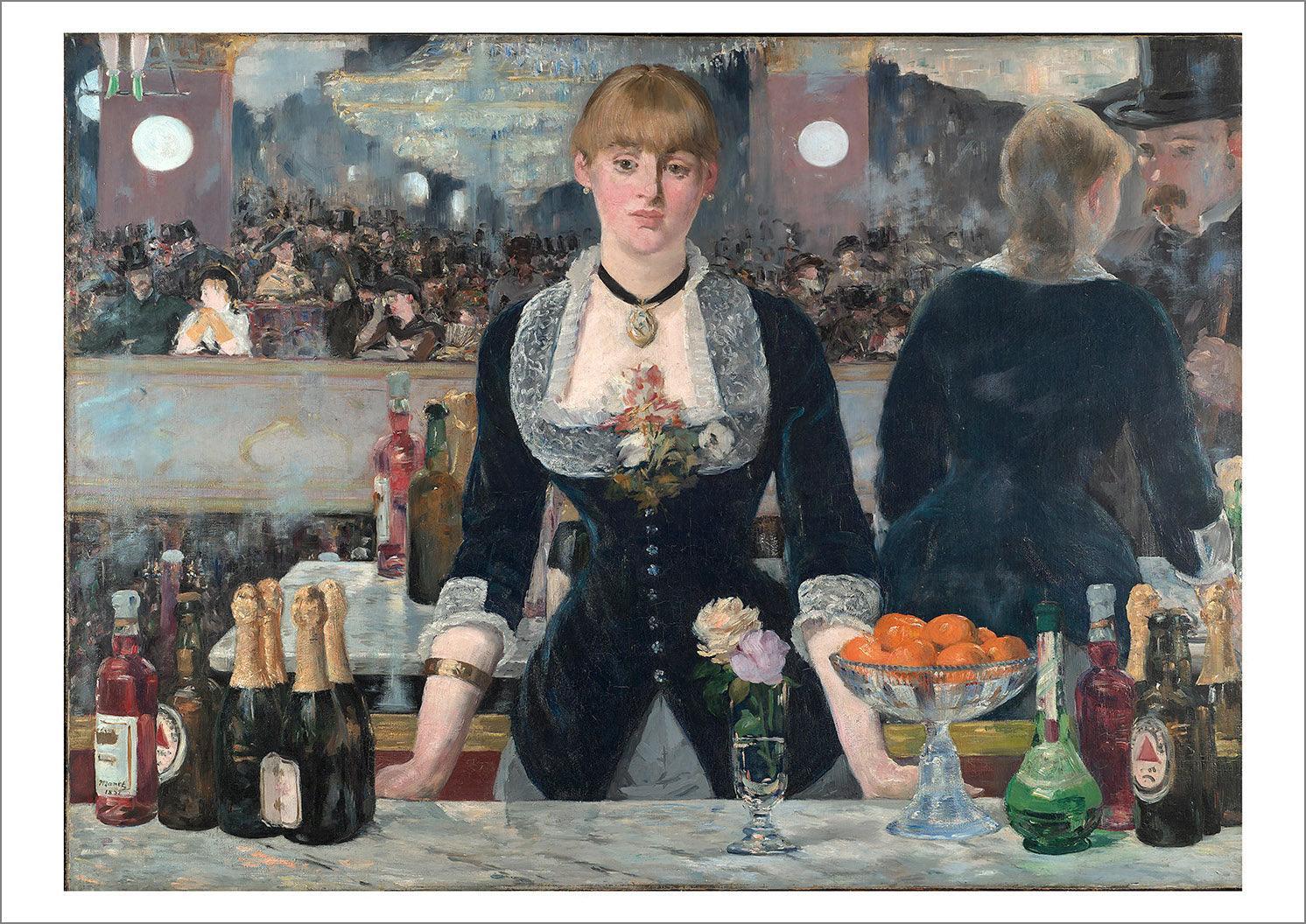 EDOUARD MANET PRINT: A Bar at the Folies-Bergère – Pimlico Prints