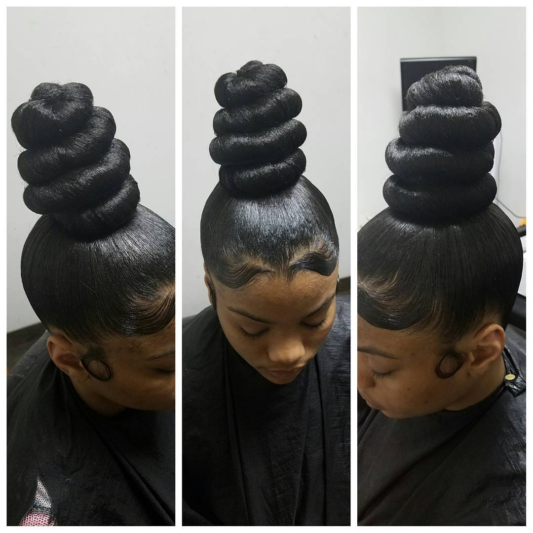 Whimsy Whirl 2-Minute Bun Hairstyle