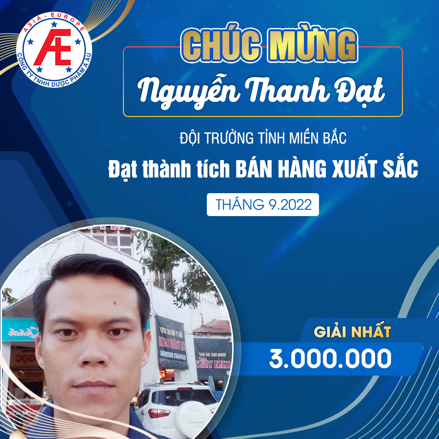 Vinh danh Đội trưởng tỉnh miền Bắc: Anh Nguyễn Thanh Đạt.