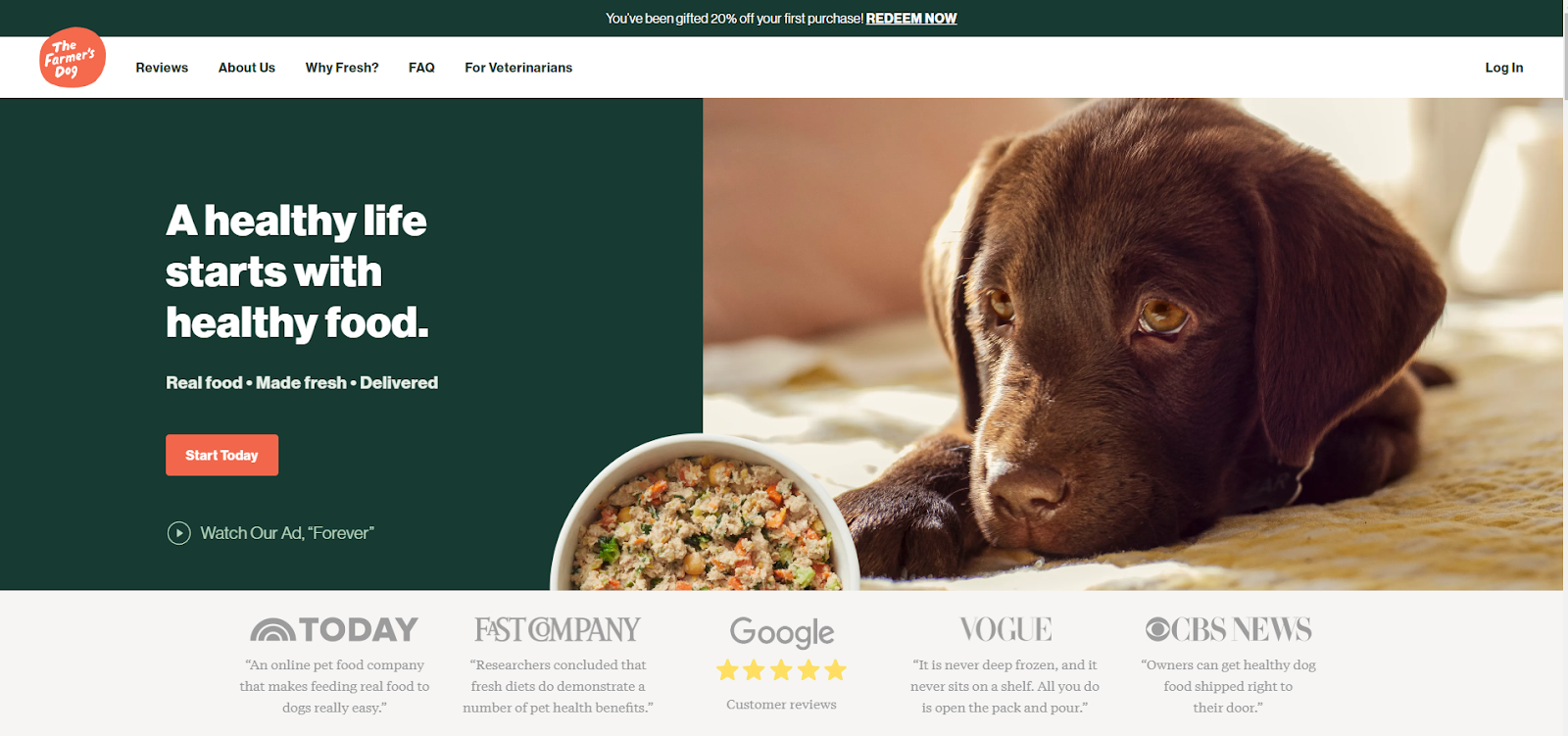 best fresh dog food