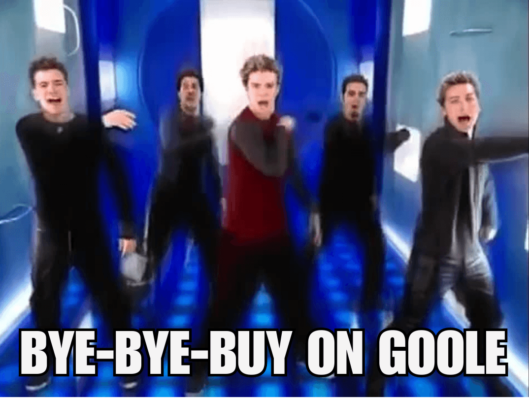 Bye Buy on Google