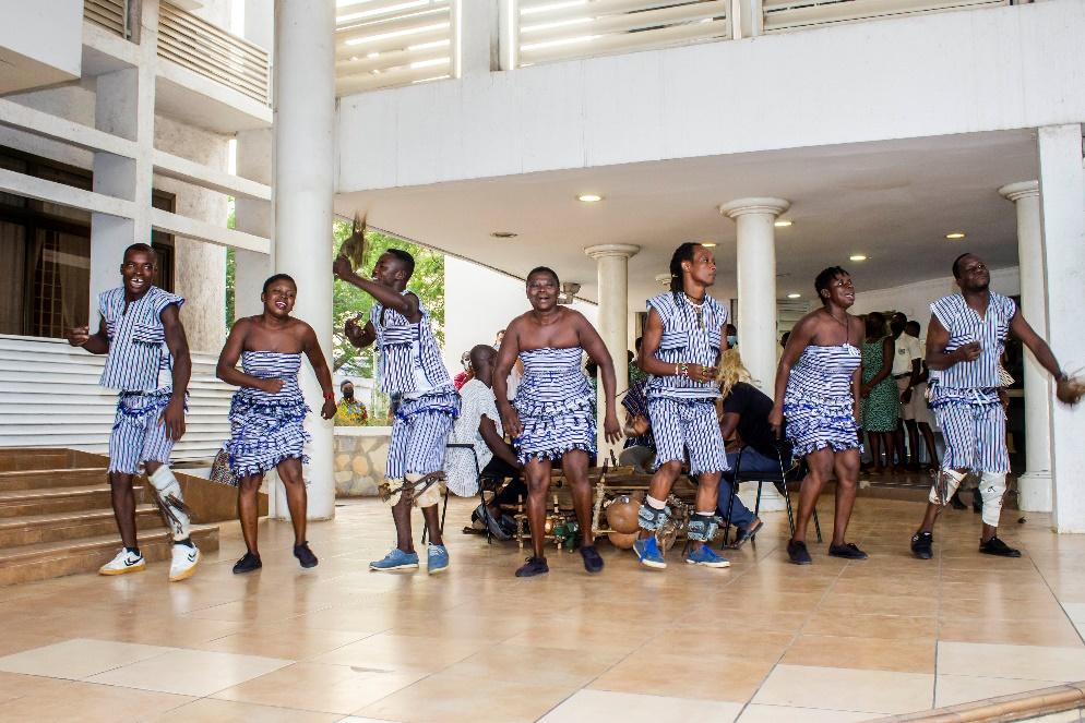 A powerful display of African Music and dance before and after the event.