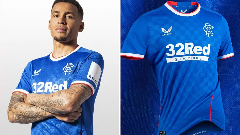 Rangers release their 2022–23 away uniform today, using the Castore design: This morning, Rangers officially unveiled their 2022–23 away jersey, which will be available starting at 9 a.m.