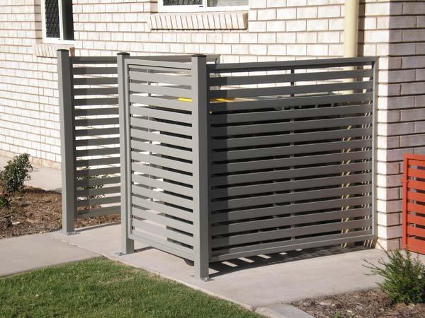 WeServe Aluminum Slats To Hide AC