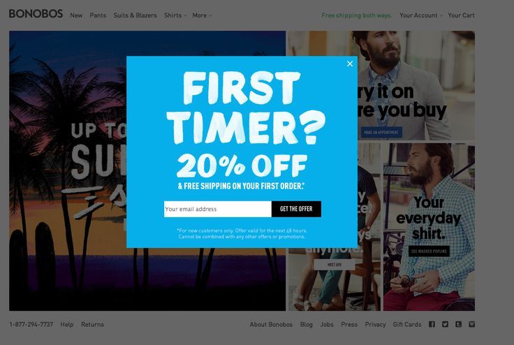 25 Creative Popup Ideas for Your Shopify Store | MageWorx Shopify Blog