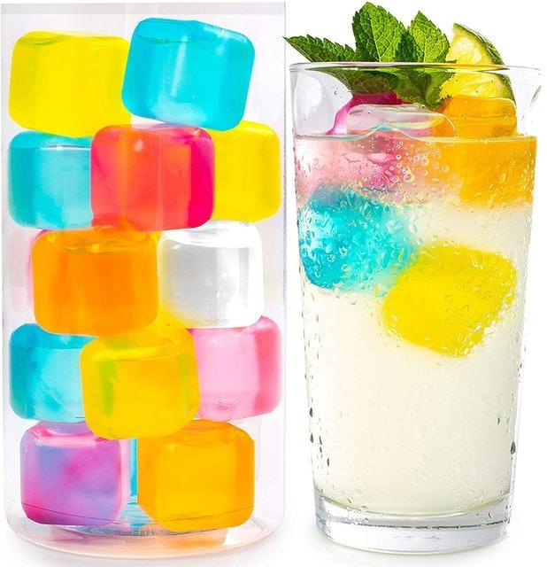 EFIWASI Recyclable Plastic Ice Cubes