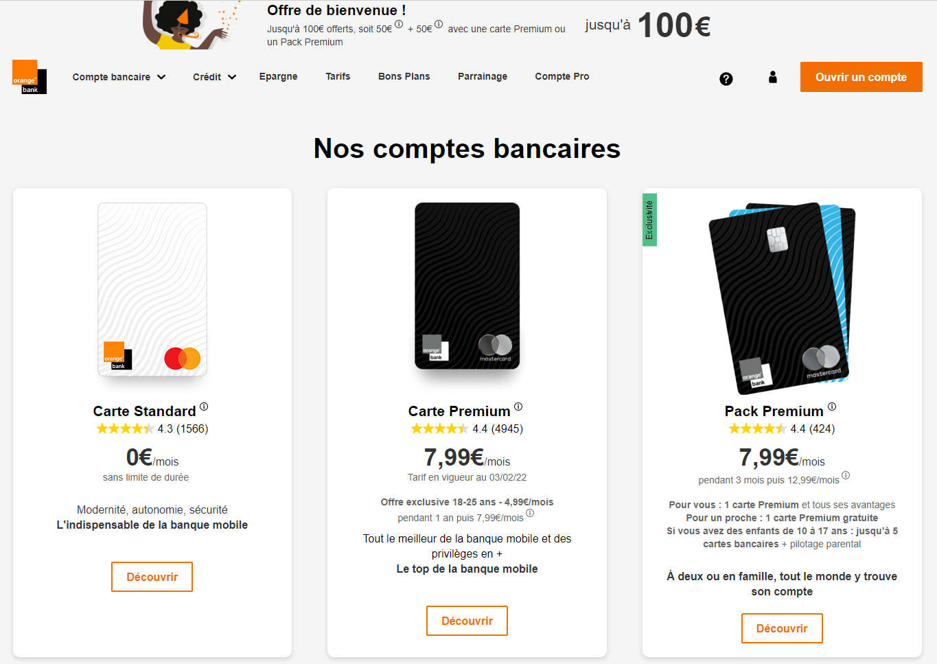 Nossa opinião sobre Orange Bank: Página D