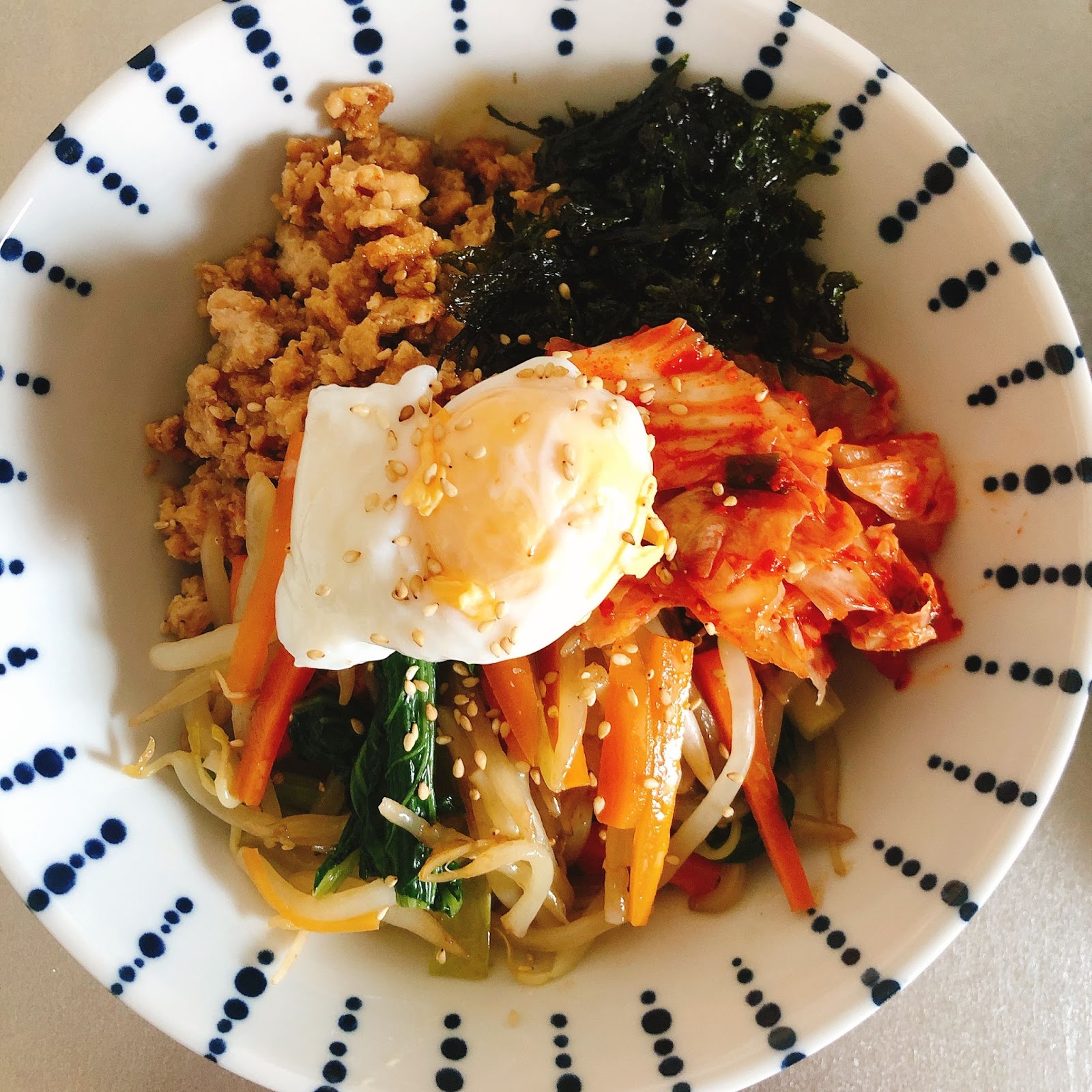韓国料理　ダイエット　レシピ　ビビンバ
